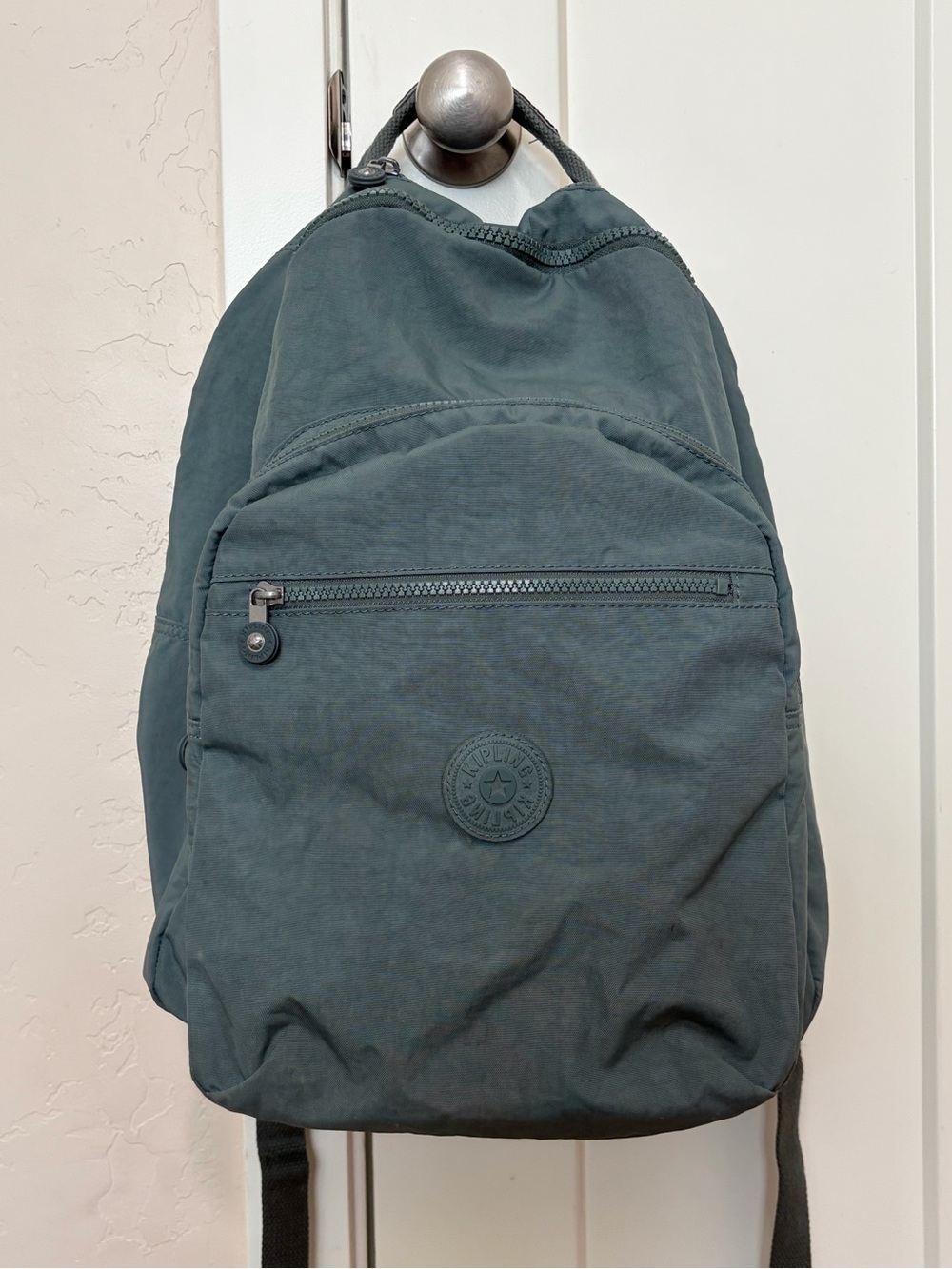 Kipling Seoul Large Laptop Backpack, Teal Green